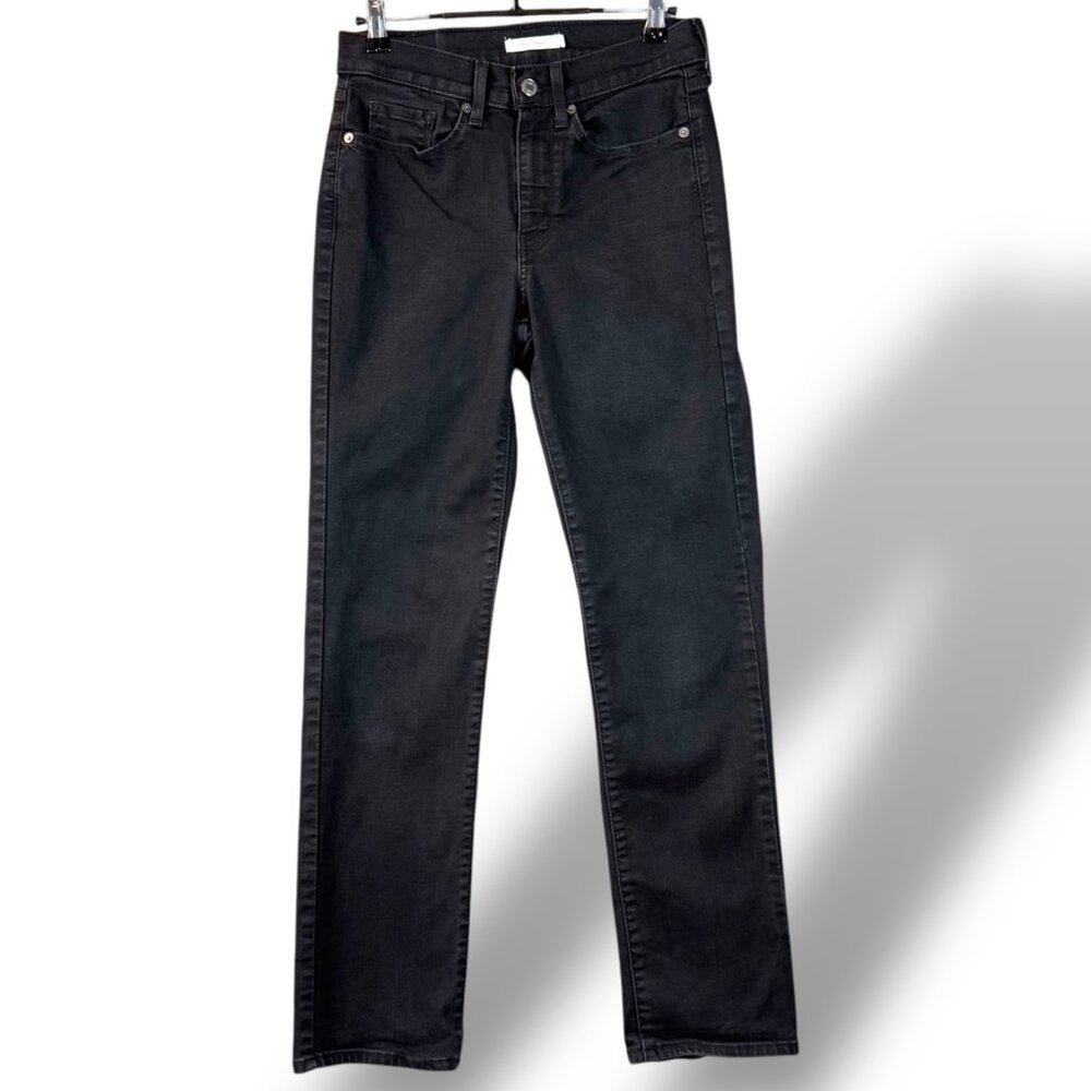 Levi's Black Straight Leg Jeans for Women